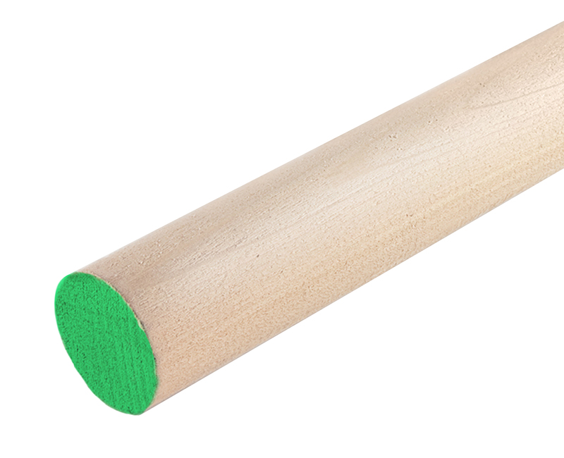 7/16" Green Hardwood Dowel