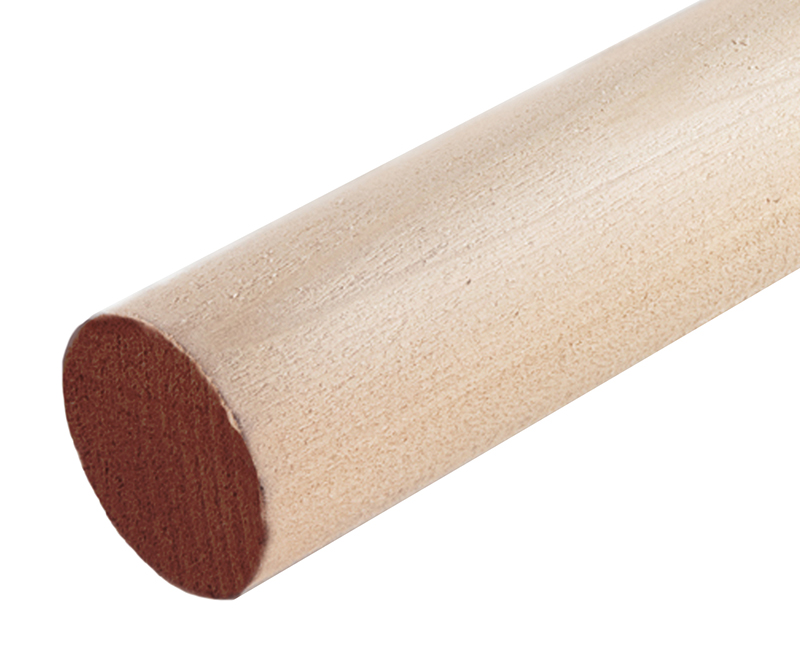 7/8" Brown Hardwood Dowel