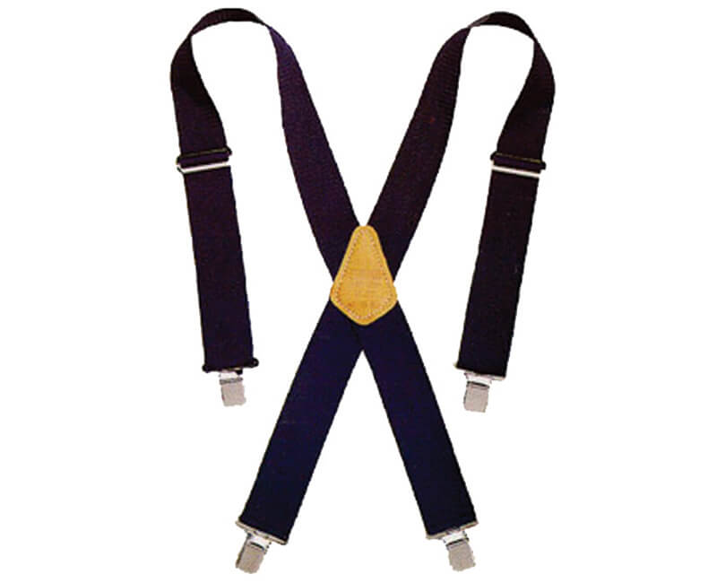 2" Heavy Duty Work Suspenders - Blue