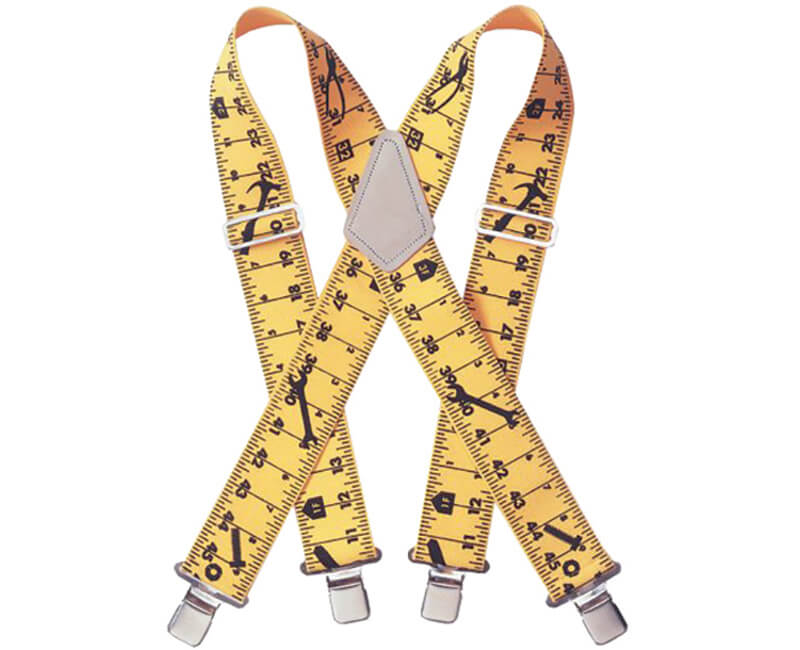 2" Heavy Duty Work Suspenders - Ruler