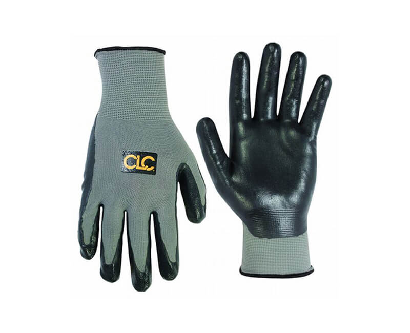 Nitrile Gripper Gloves - Large