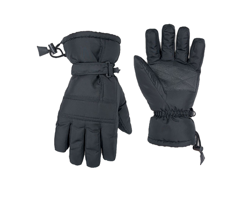 Black Ski Gloves