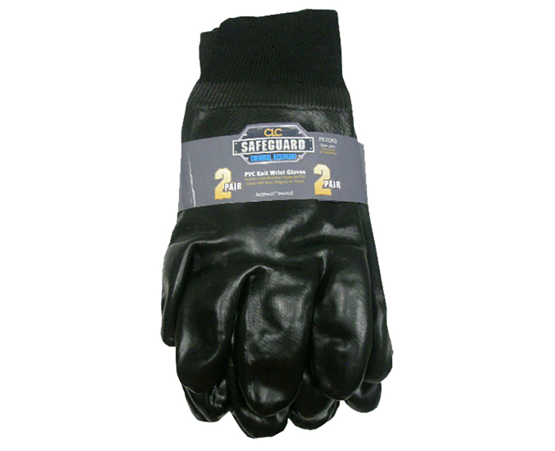 PVC Knit Wrist Gloves