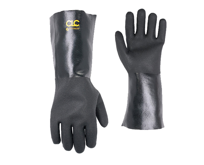 14" PVC Gauntlet Cuff Gloves