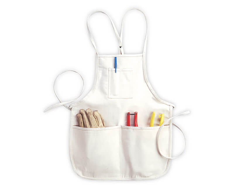 All-Purpose Neck Apron - 4 Pockets