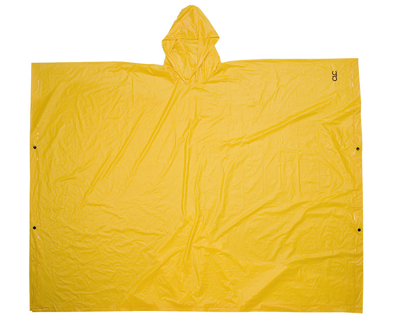 LIGHT WEIGHT PVC PONCHO YELLOW