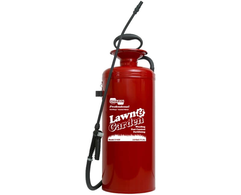 3 GAL. Lawn And Garden Steel Sprayer