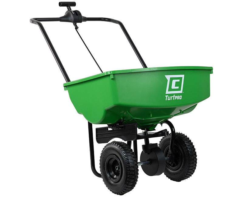 Chapin 70 lb. TurfPro Spreader W/9" pneumatic wheels
