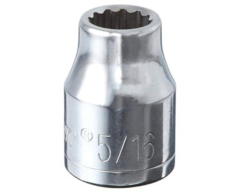 SOCKET,3/8" DRIVE,5/16",12PT