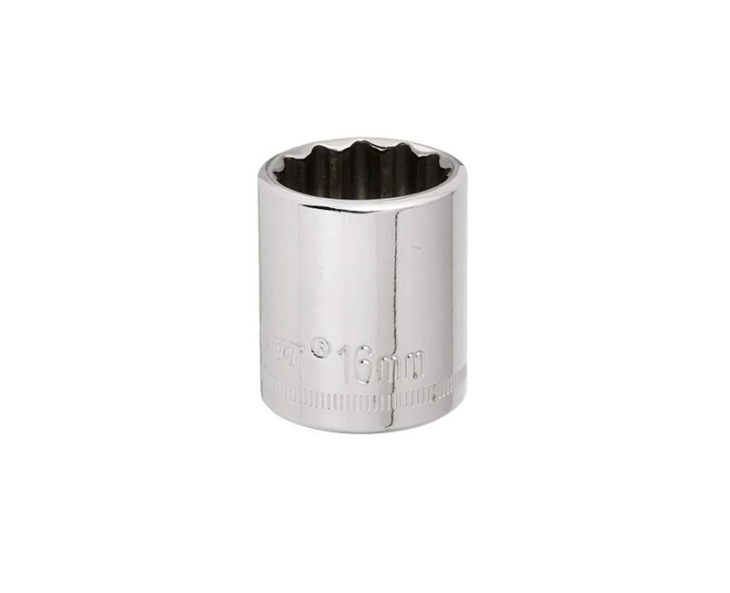 SOCKET,3/8" DRIVE,16MM,12PT