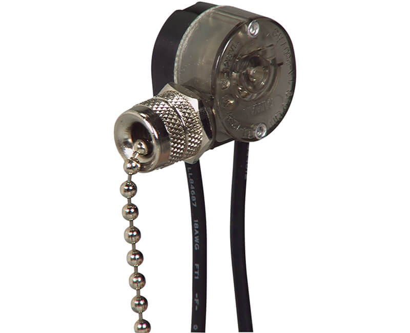 Pull Chain Canopy Switch - Nickel Bulk