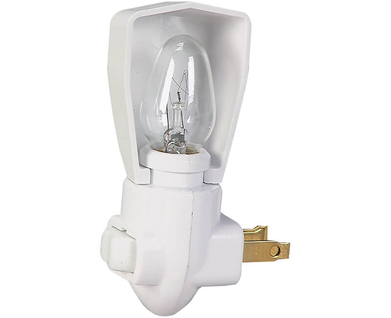 4 Watt Plug-In Night-Light - White Bulk