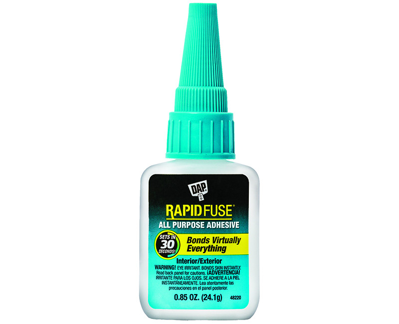 DAP RAPIDFUSE All Purpose Adhesive 0.85 oz Clear