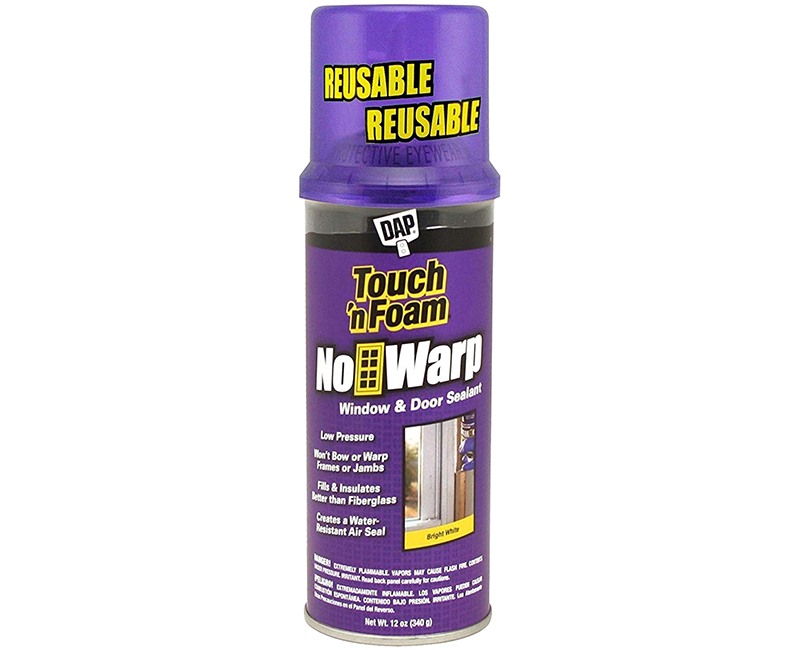 12 Oz. Touch N Foam No Warp Window & Door Sealant