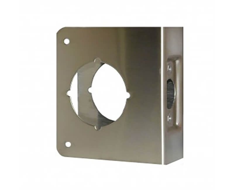 4-1/4" x 9" Wrap Around Plate For 1-3/4" Door - US32D