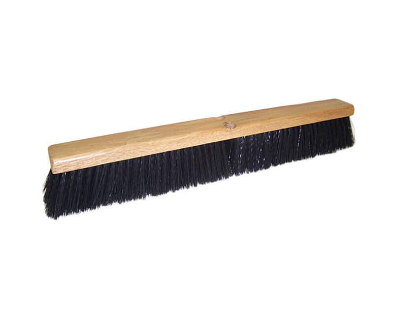 18" Black Poly Floor Sweep - Head Only