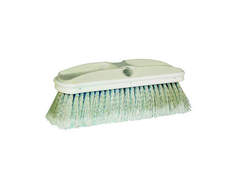 10" Soft Gray Flagged Window And Vehicle Brush