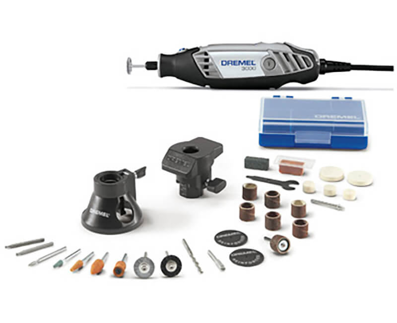 Rotary Tool With Attachments & Accessories