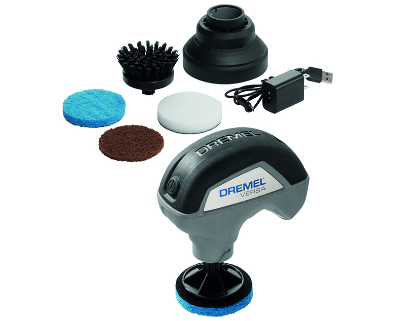 Dremel Power Cleaner Tool + Scrubber W/ 4 Attachment Cordless