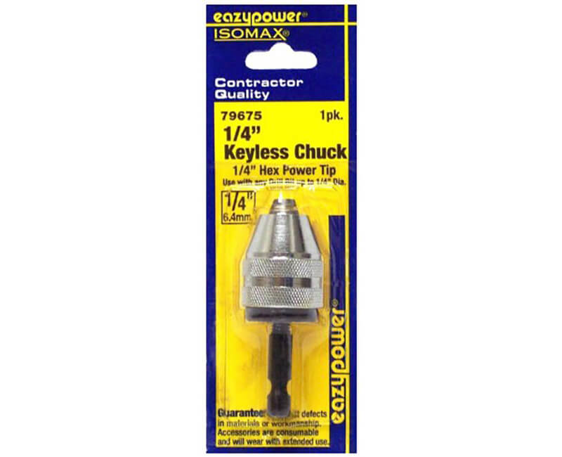 1/4" Keyless Chuck Bit