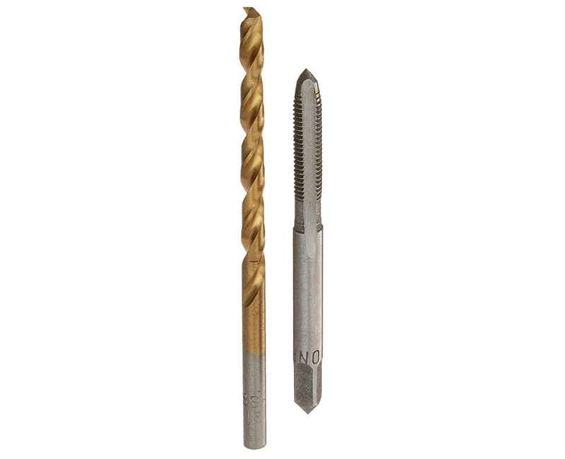 2PC TAP AND TITAINIUM DRILL BIT SET 6MM-1.0 / #6