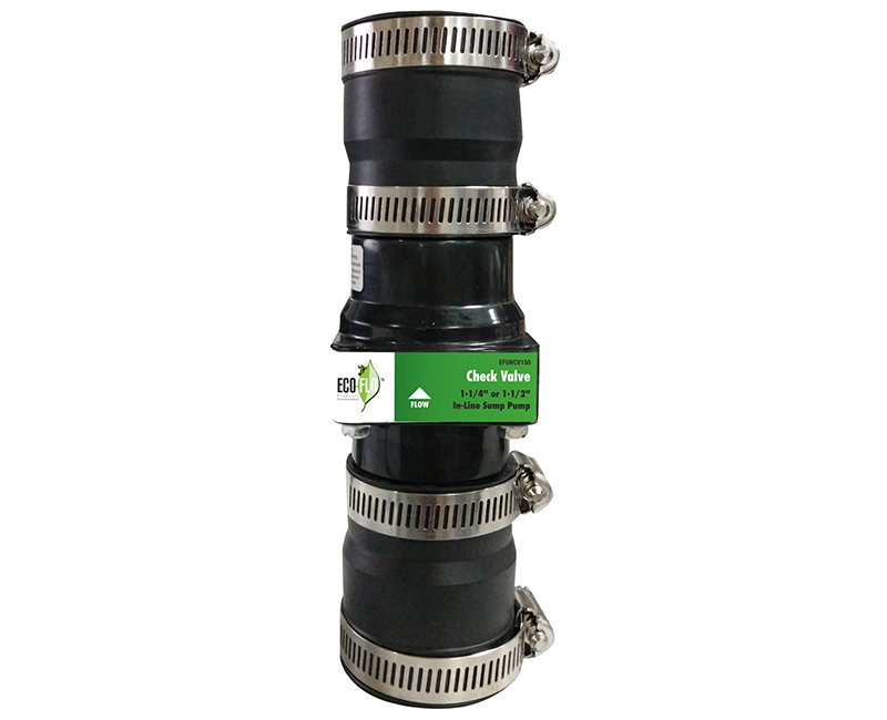 Inline Check Valve 1-1/4" Or 1-1/2" Connection, Fits 2" Discharge Lines