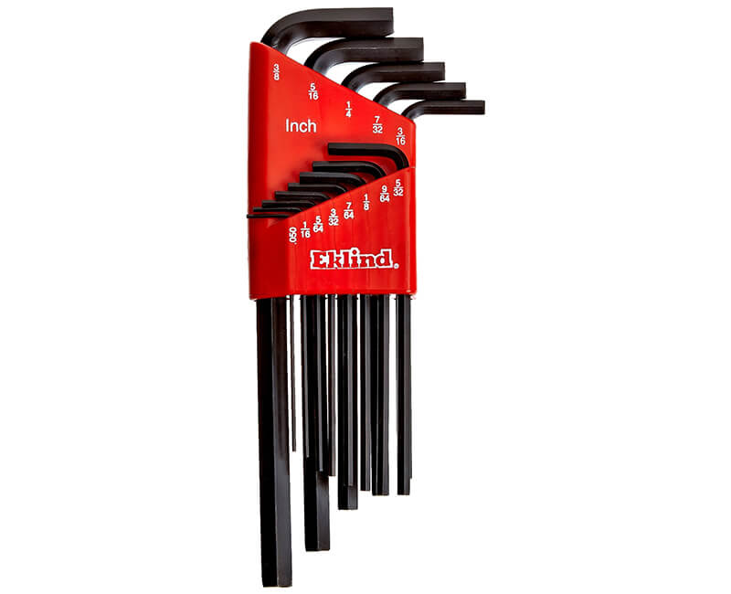 13 PC. Long Hex L-Key Sets - .05" to 3/8"