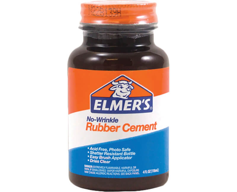 4 Oz. No-Wrinkle Rubber Cement