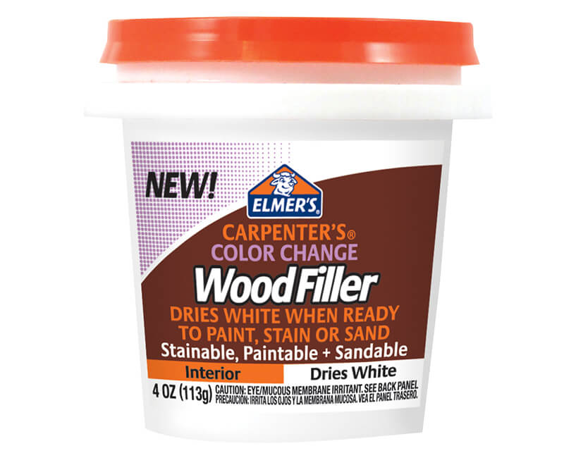 4 Oz. Color Change Interior Wood Filler - White