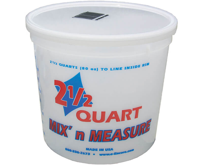 2.5 Qt. Mix-N-Measure Container