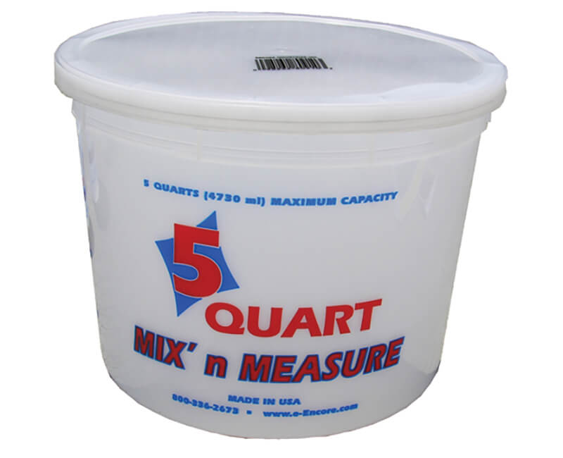 5 Qt. Mix-N-Measure Container