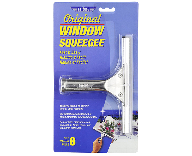 8" Ettore Original Window Squeegee