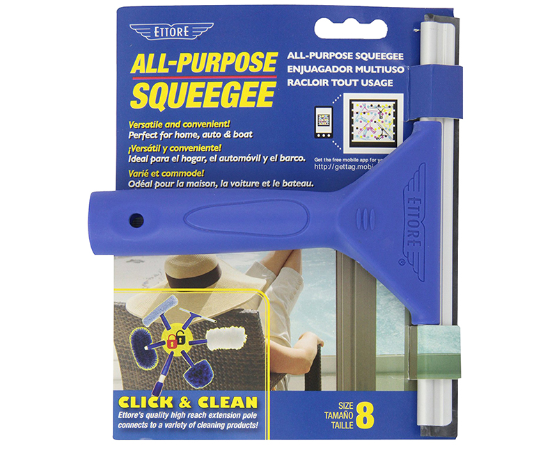 8" Ettore All Purpose Squeegee