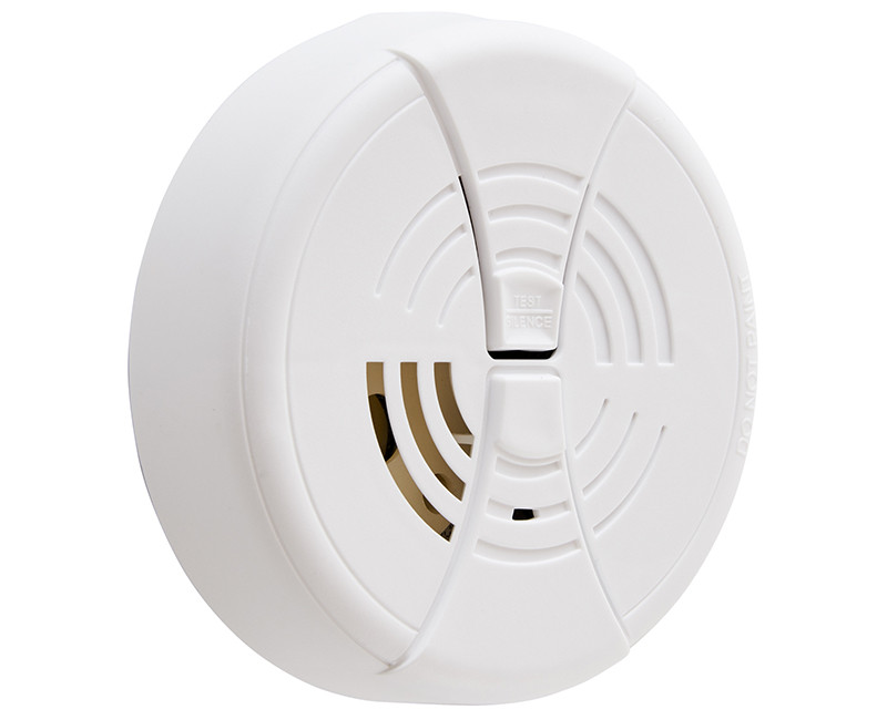 BATTERY POWERED SMOKE ALARM WITH REPLACEABLE BATTERY