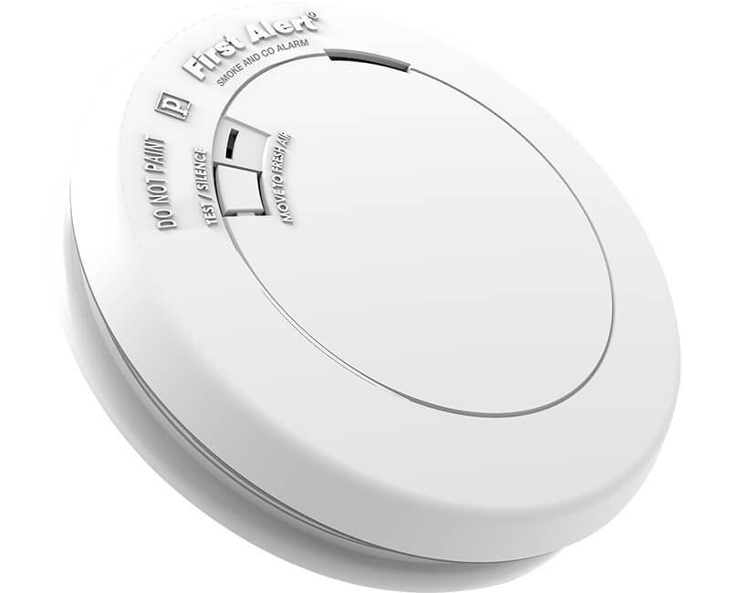 3V Tamper Proof Photo Electric Smoke And CO Detector