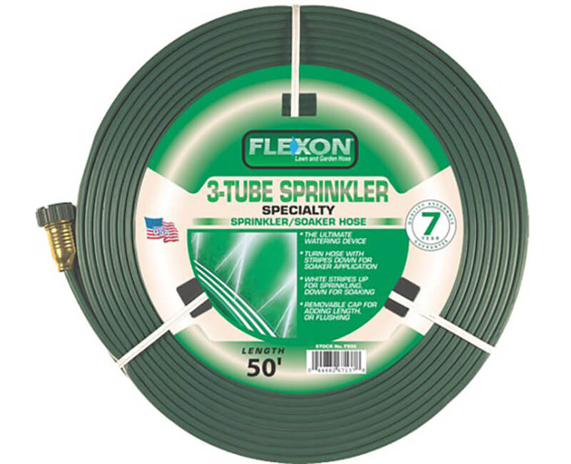 50' Triple Tube Sprinkler Hose