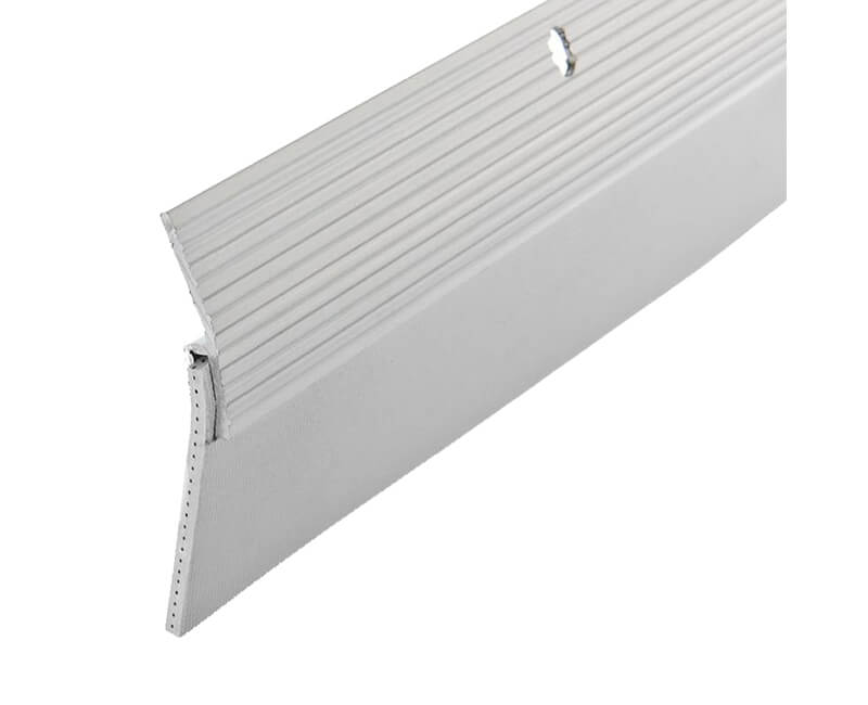 2" x 36" Aluminum Door Sweep - White Finish