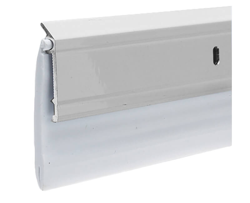 2-3/8" X 36" Aluminum Door Sweep - Silver Finish