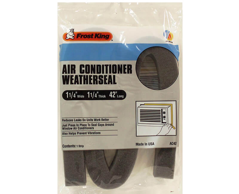 1-1/4" X 1-1/4" X 42" Air Conditioner Weather Seal