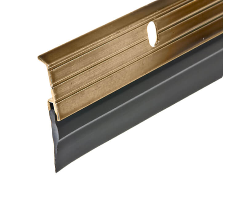 1-5/8" X 36" Aluminum Door Sweep - Bronze Finish