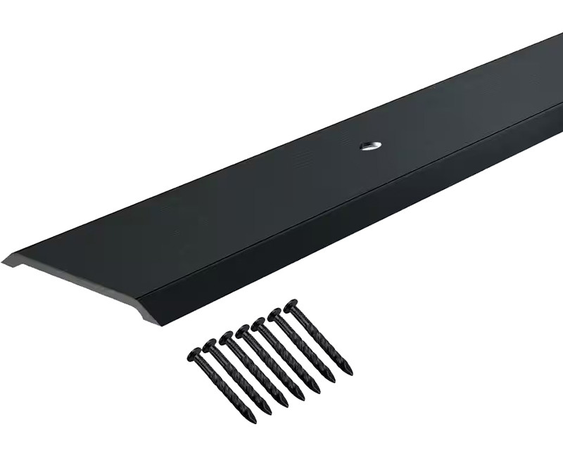 1-3/4" ALUM SADDLE THRESH BLK