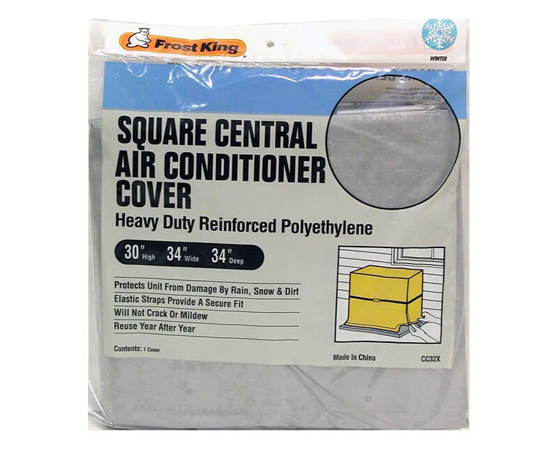 34" X 34" X 30" Square Central Air Conditioner Cover