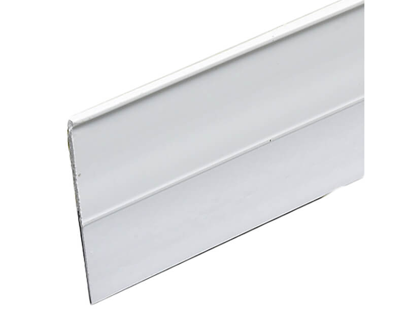 1-1/2" X 36" Self-Stick Door Sweep - White Finish