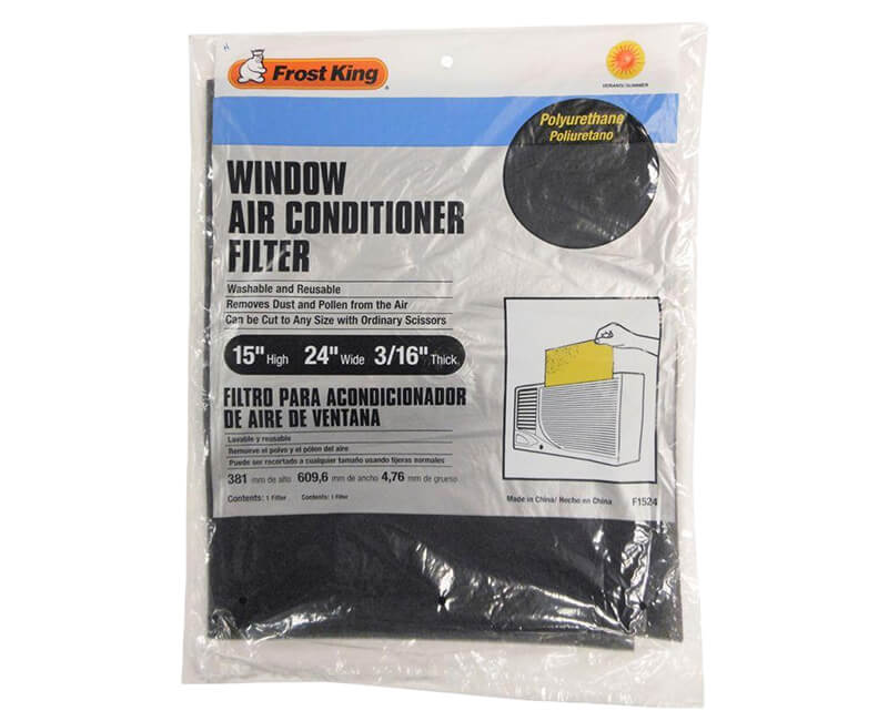 15" X 24" X 3/16" Foam Air Conditioner Filters