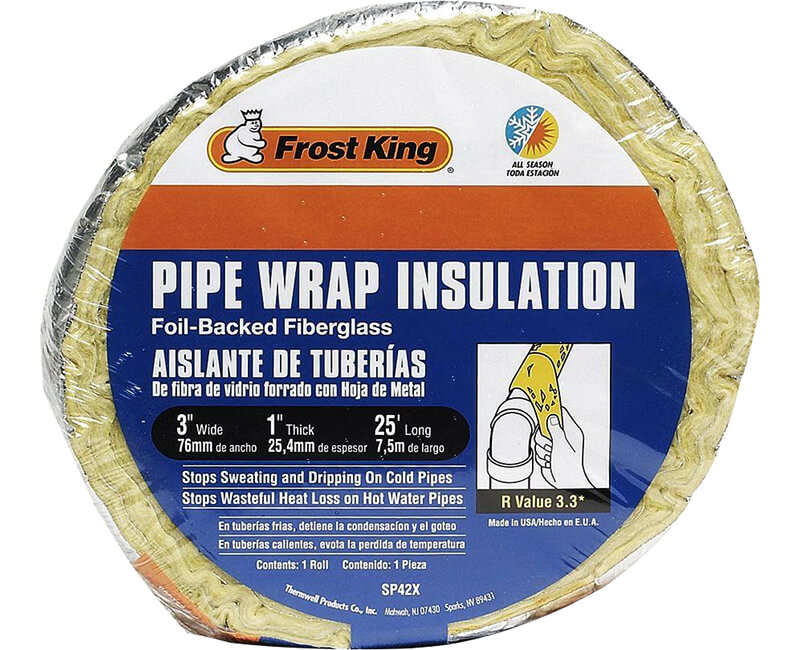 Fiberglass Pipe Wrap Insulation