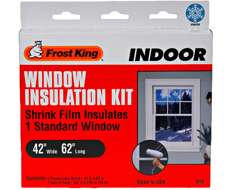 42" X 62" Indoor Shrink Window Kit - 3 Sheet