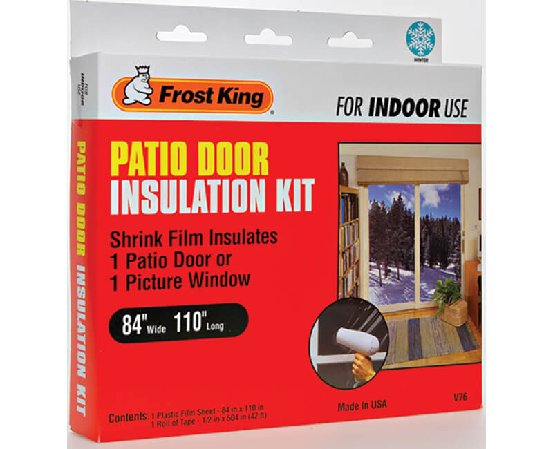 84" X 110" Inside Shrink Window Kit - 1 Sheet