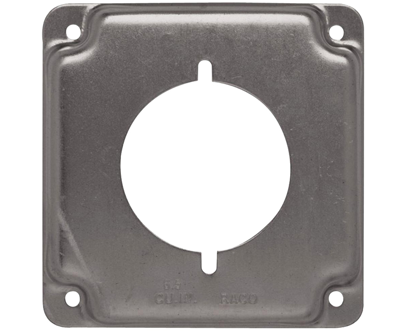 4" SQUARE 1900 RAISED COVER 30A/50A DRYER OUTLET