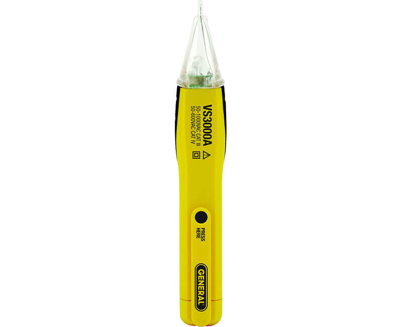 Audible/Visual Non-Contact Voltage Tester - UL Listed