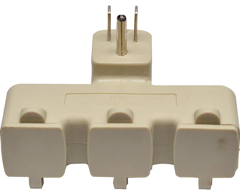 3 Outlet Tri Tap - Beige